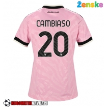 Ženske Nogometnih dresov Juventus Andrea Cambiaso #20 Gostujoči 2026-27 Kratki rokavi